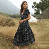 Rosita Ruffled Maxi Dress