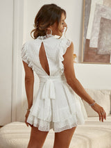 Heart Lace Romper