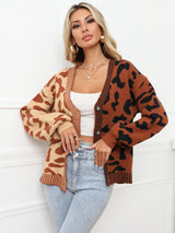 Eliza Leopard Cardigan