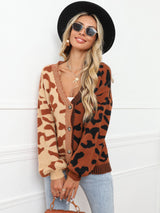 Eliza Leopard Cardigan