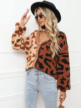 Eliza Leopard Cardigan