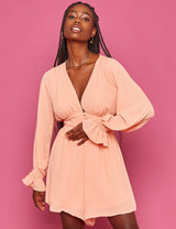 Leeba Loose Jumpsuit Peach