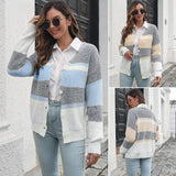 Jelna Striped Cardigan