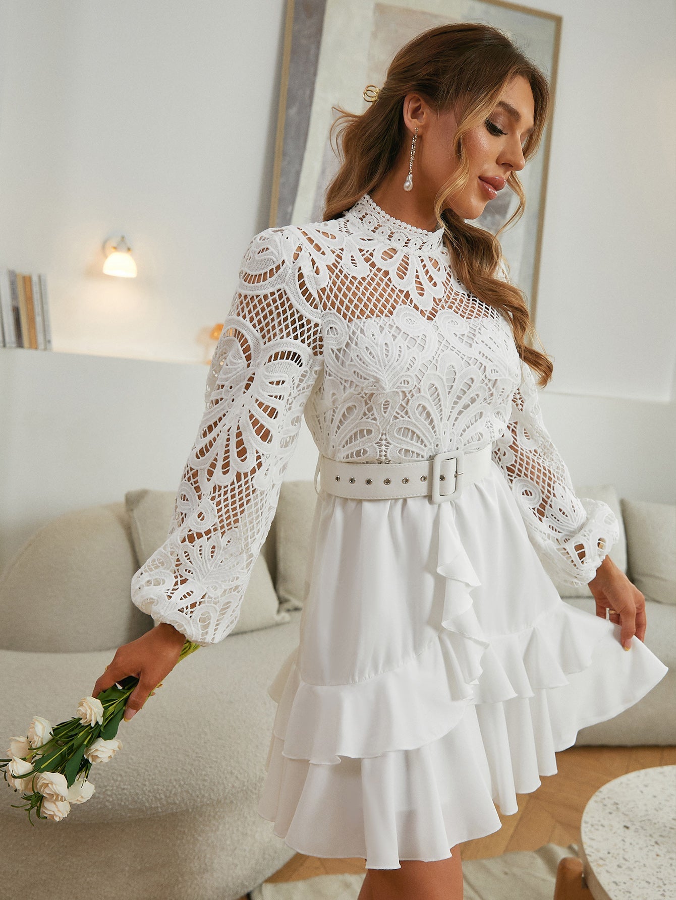 Amkisa Ruffled Dress