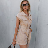 Desiree Over-all Romper