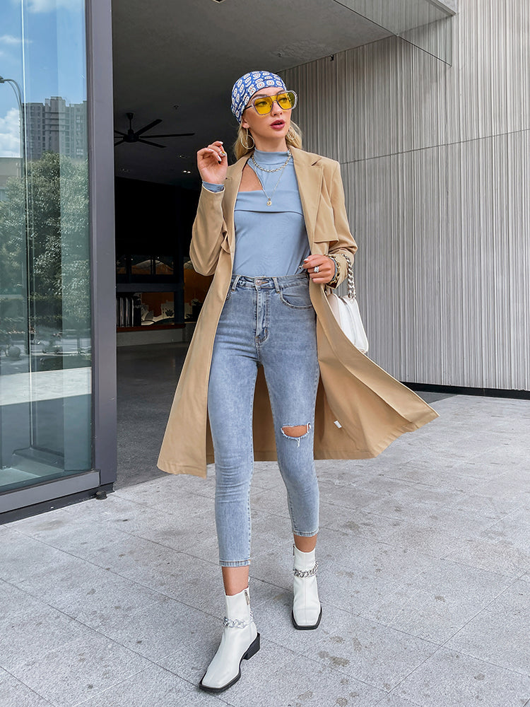 Khai Khaki Coat
