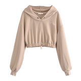 Ciara Khaki Hoodie