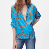 Mildred Printed Blouse