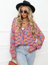 Hannah Rainbow Cardigan