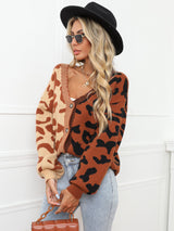 Eliza Leopard Cardigan