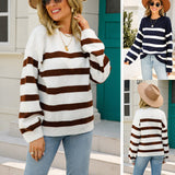 Lamiya Striped Sweater