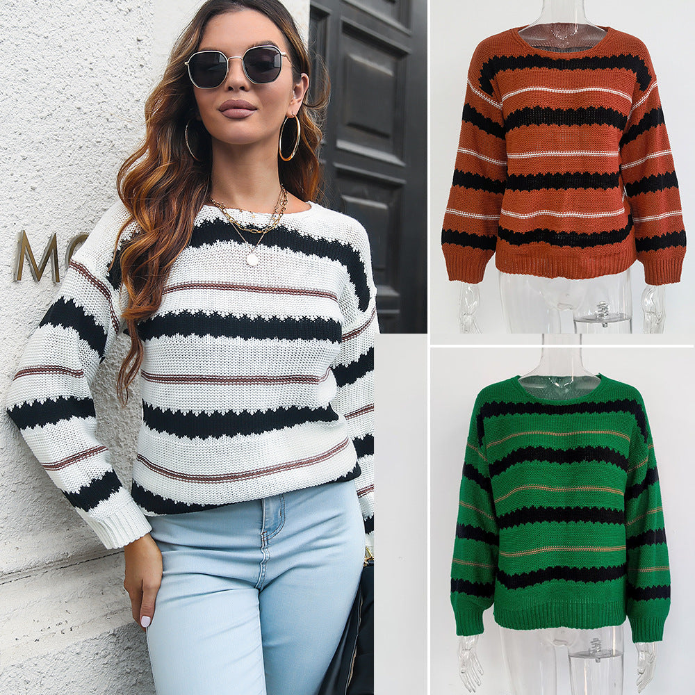 Jolina Stripped Sweater